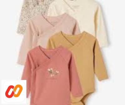 Body Coton Bébé 0-6M