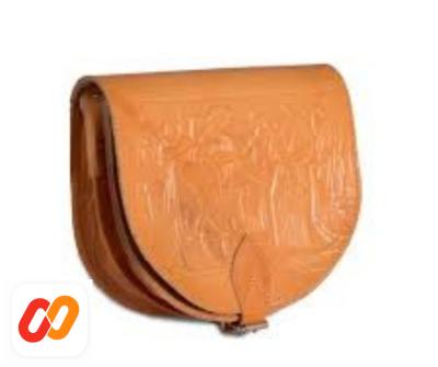 Ancient Greek Leather Handbag