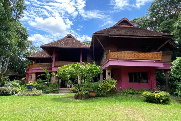 Lanna wooden thai house for sale in Don Kaew, Chiang Mai