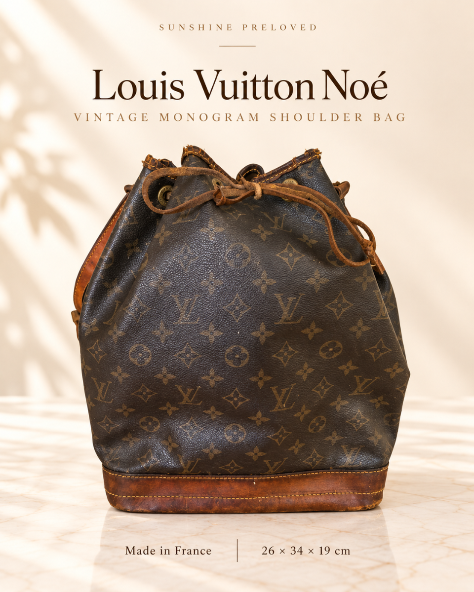 LOUIS VUITTON Monogram Noé Shoulder Bag