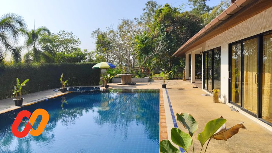 Luxury Villa 3BR+Guest House | Pool | 2.9 Rai