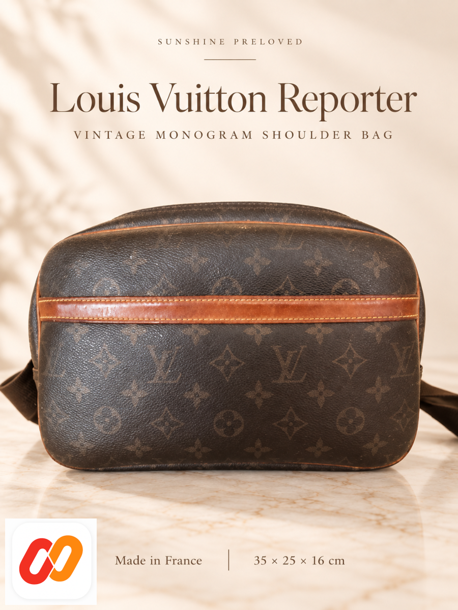 Vuitton Reporter bag