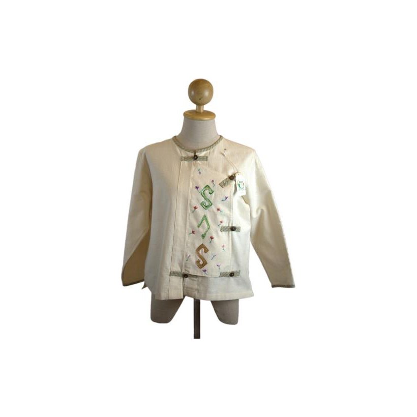 Buttoned Wrap Top