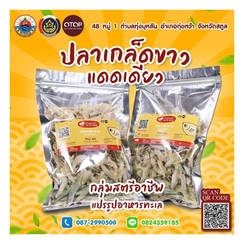 Sun-Dried White Scale Fish