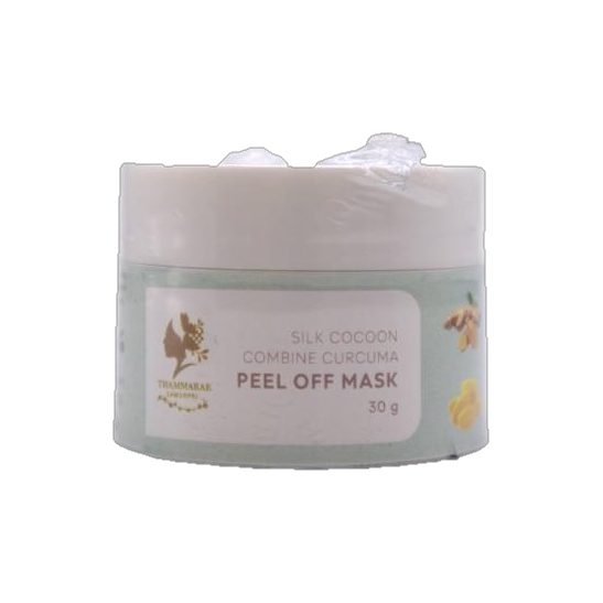 Thammarak Herbal Silk Cocoon Curcuma Peel-Off Mask