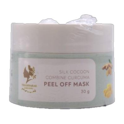 Thammarak Herbal Silk Cocoon Curcuma Peel-Off Mask