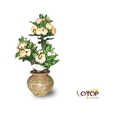 Artificial Flower Made From Cocoons
