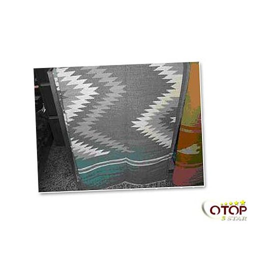 Hand-Woven Cloth with Water Flowing Pattern
