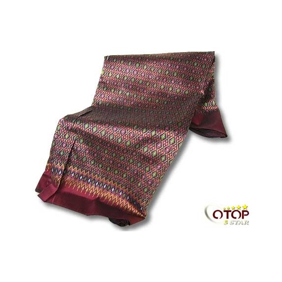 Mud Mee Silk Cloth (Chat Salap Soi Sot Hang Krarok Pattern)
