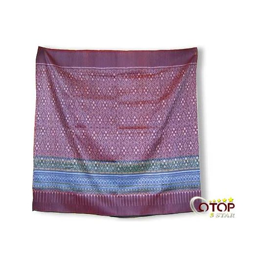 Mudmee Silk Cloth (Luk Kaew Pattern)