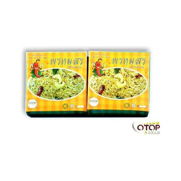 Noodle Crisps with Herbs Added