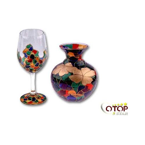 Painted Glass Ware