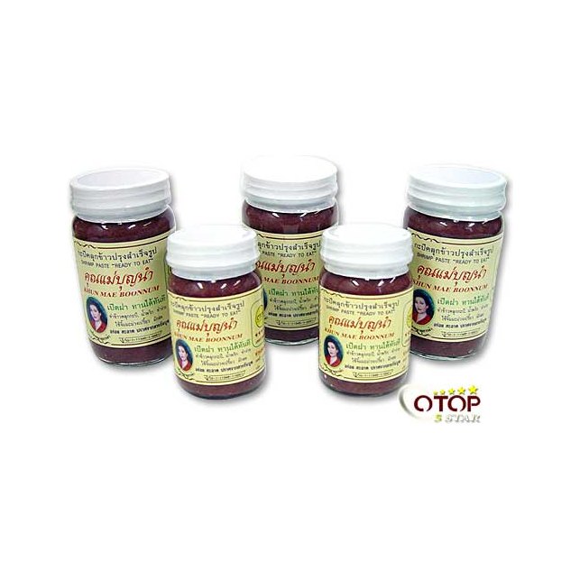 Seasoned Shrimp Paste (Khun Mae Bun Nam Brand)
