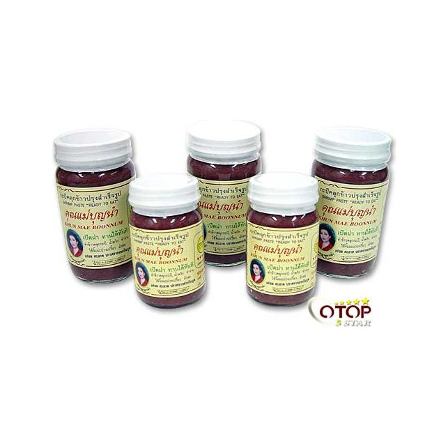 Seasoned Shrimp Paste (Khun Mae Bun Nam Brand)