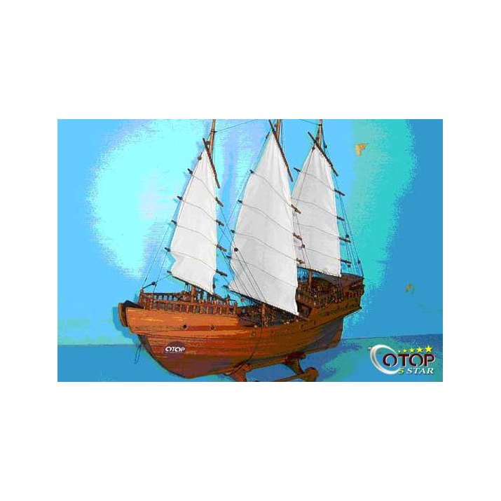 Teak-made Warship Model and Paper Thai-Styled House