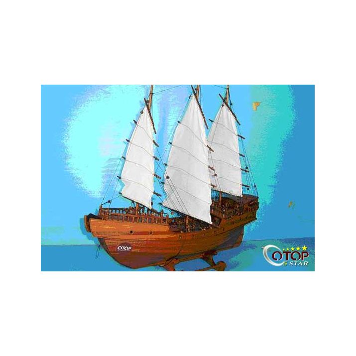 Teak-made Warship Model and Paper Thai-Styled House