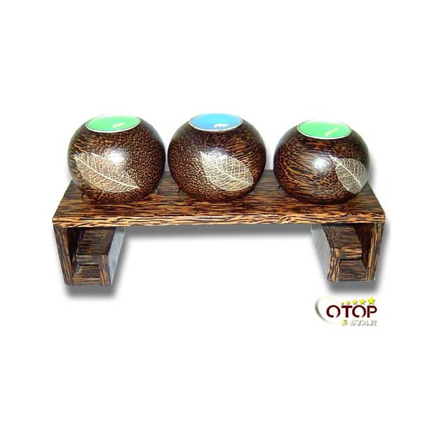 Three-Pronged Chinese Candlesticks