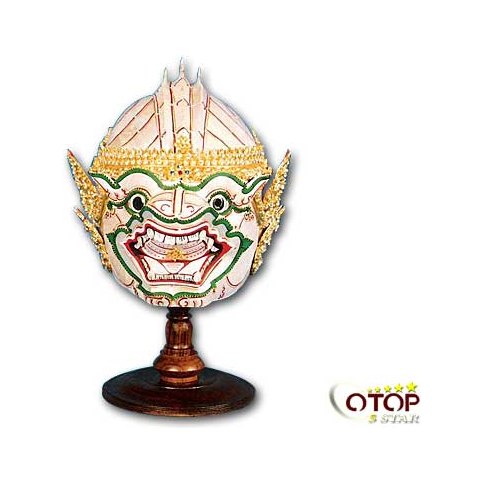Traditional Thai Drama Mask (Khon)