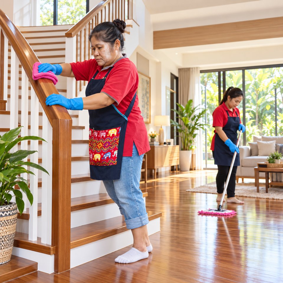 Whole-House Deep Cleaning — Two-Storey, 2 Bedrooms, 2 Bathrooms