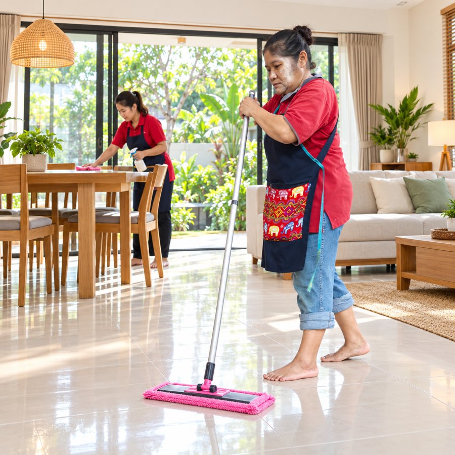 Whole-House Deep Cleaning — Single-Storey, 2 Bedrooms, 2 Bathrooms