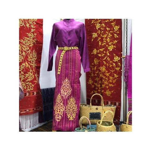 Antique-Hem Mudmee Sarong