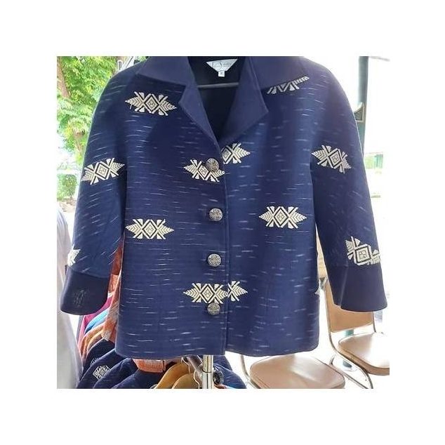 Embroidered Cotton Jacket