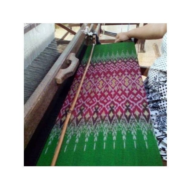 Fern Pattern Chanthawa Woven Fabric