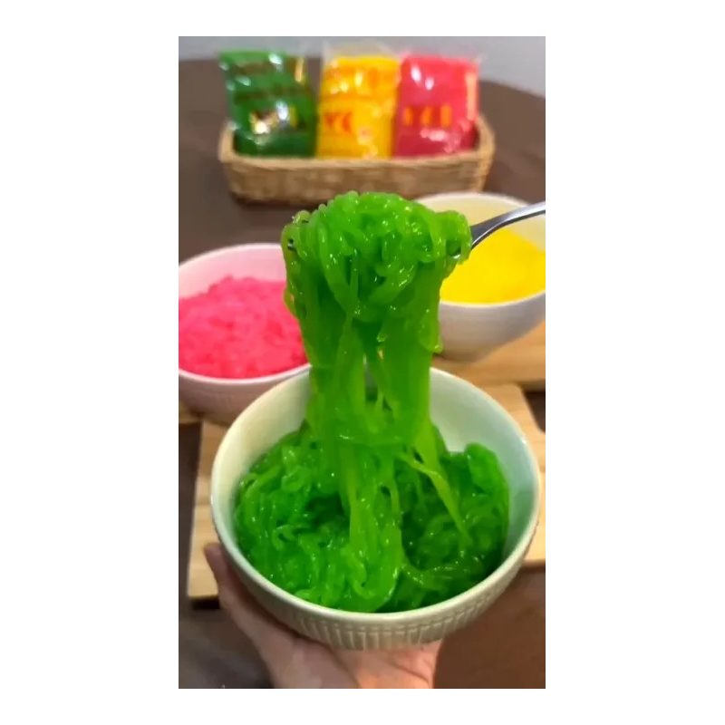 Grass Jelly Oliang Dessert