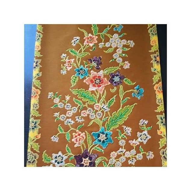 Hand-Painted Batik Fabric
