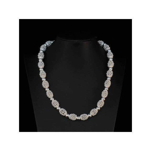 Siam Kite Silver Necklace
