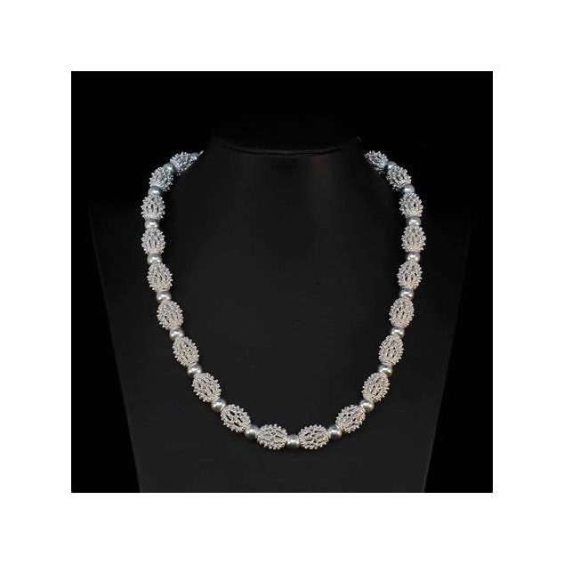 Siam Kite Silver Necklace