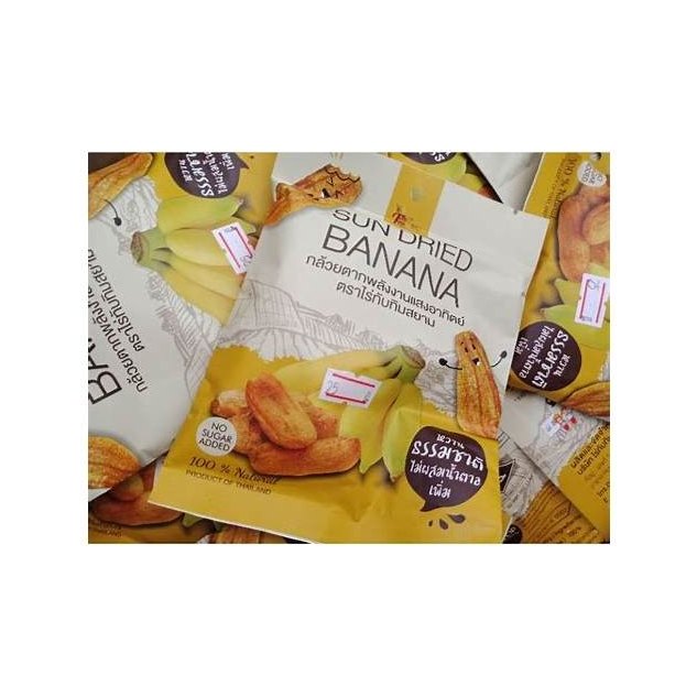 Solar-Dried Banana Sticks