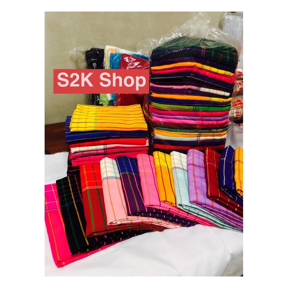 Ta Chak Pattern Pha Khao Ma Cloth