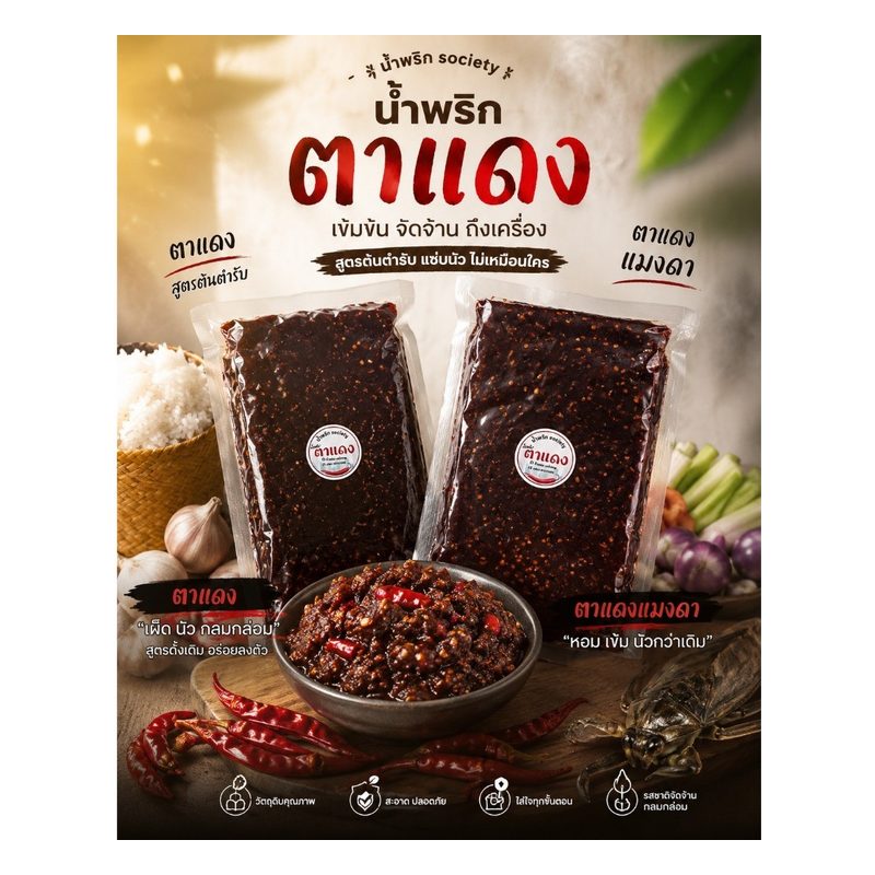 Ta Daeng Roasted Chilli Paste