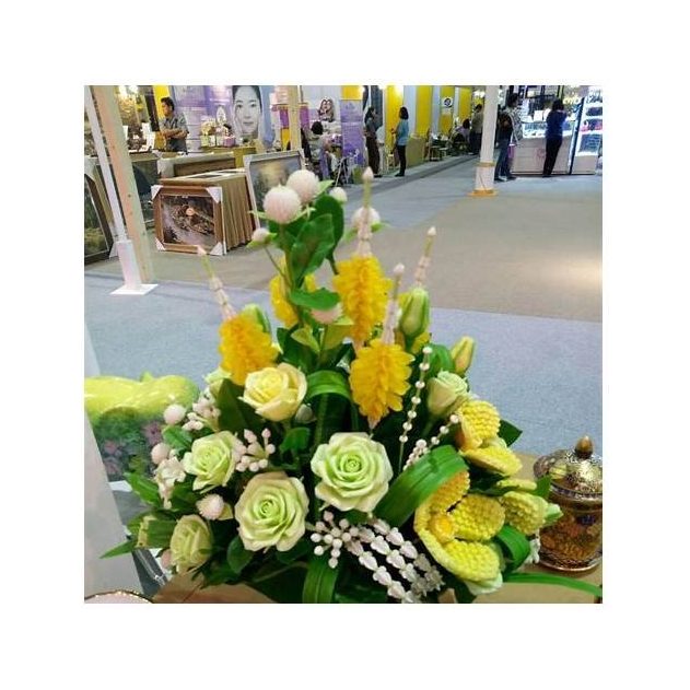Thai Clay Flower Arrangement