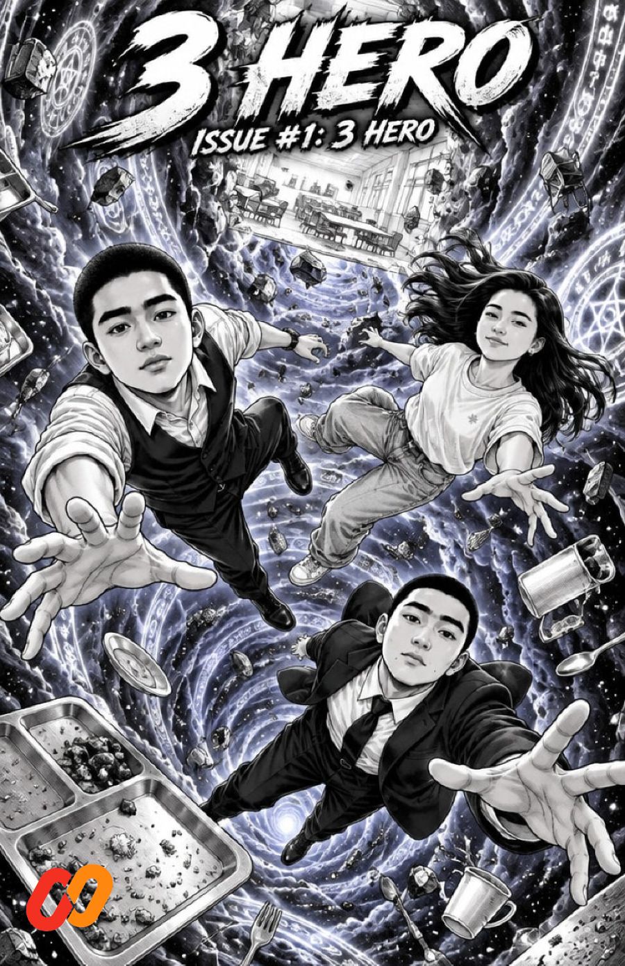  3 HERO: The Awakening of Powers AI Comics