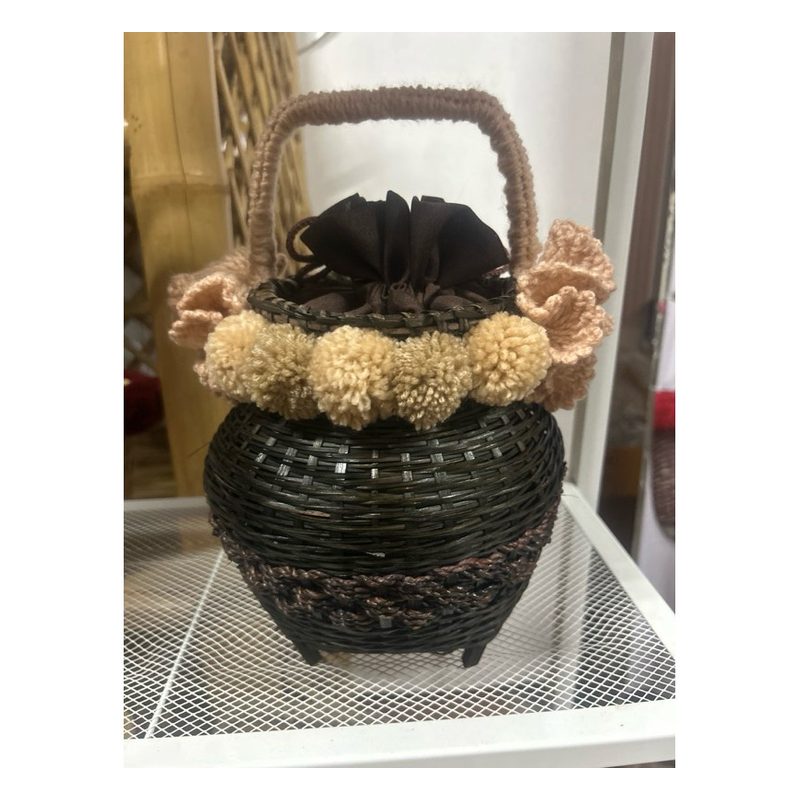 Bamboo and Water Hyacinth Bag