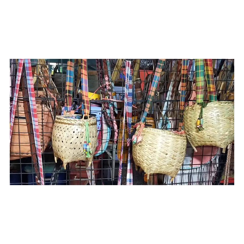 Bamboo Basket Bags