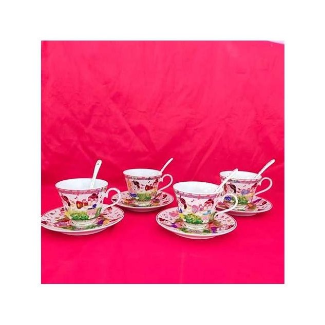 Benjarong Coffee Cup Set