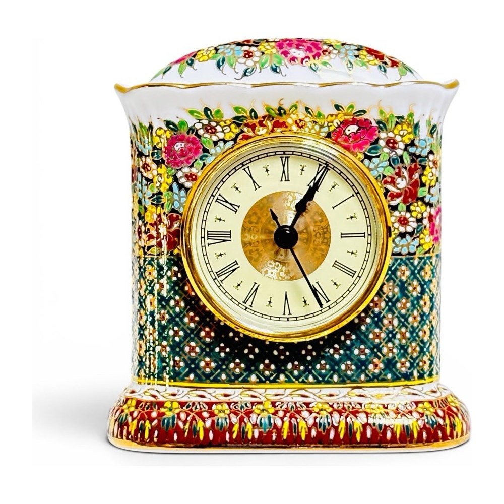 Benjarong Table Clock