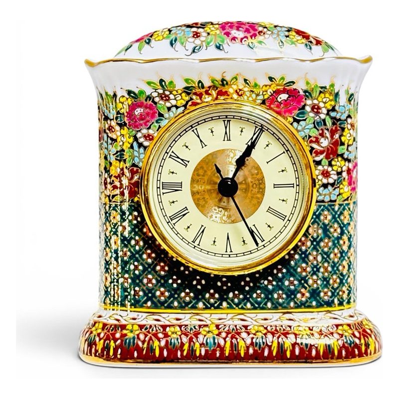 Benjarong Table Clock