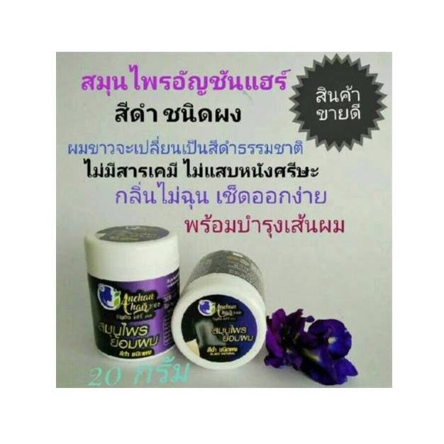 Butterfly Pea Herbal Hair Colour Cream