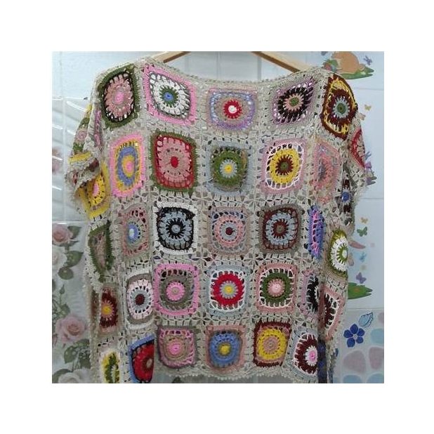 Crochet Granny Square Blanket