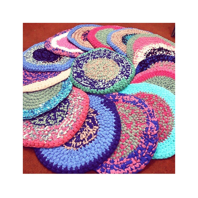 Crochet Round Mats