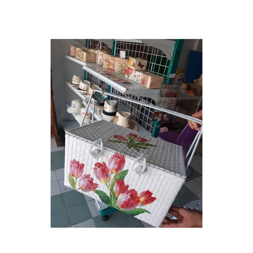 Decoupage Basket
