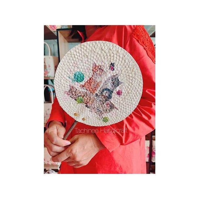 Decoupage Craft Plate