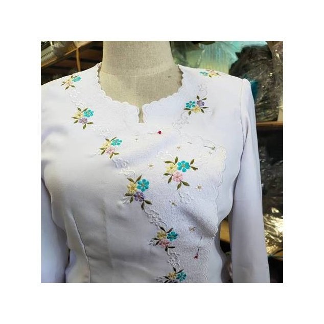 Embroidered Tai Blouse