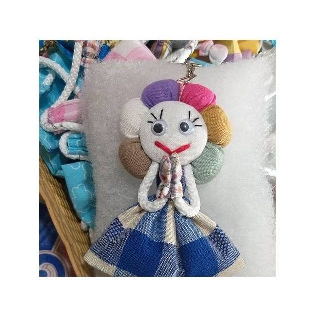 Fabric Doll Keychains