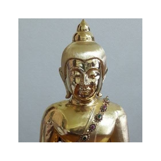 Gold-Plated Silver Buddha Regalia
