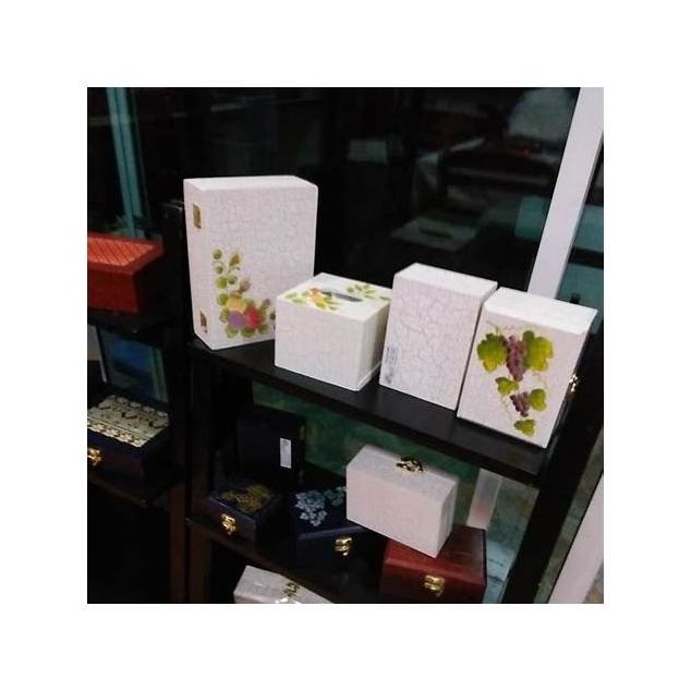 Hand-Painted Storage Boxes